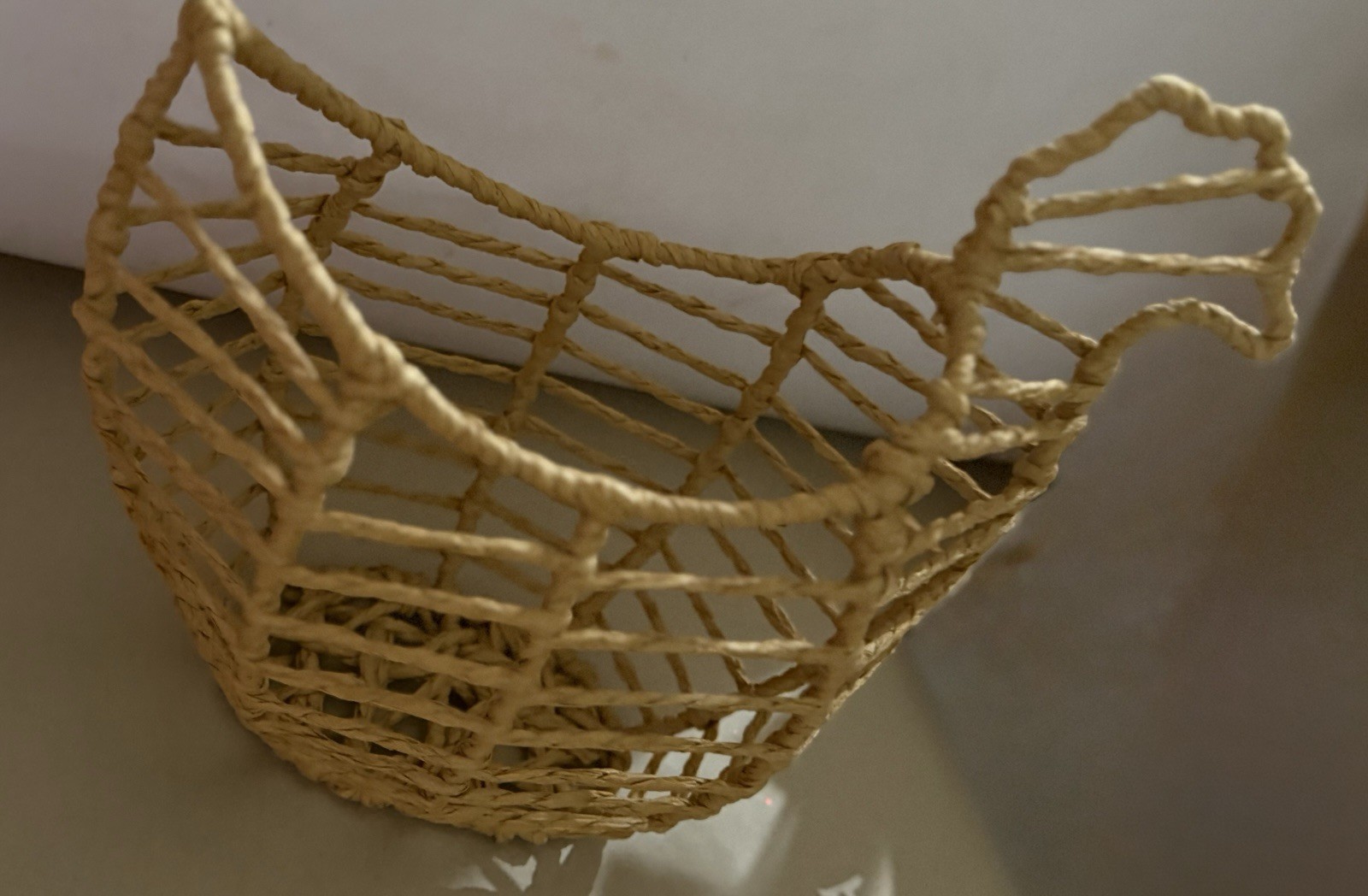 Chicken Shape Wicket Style Basket