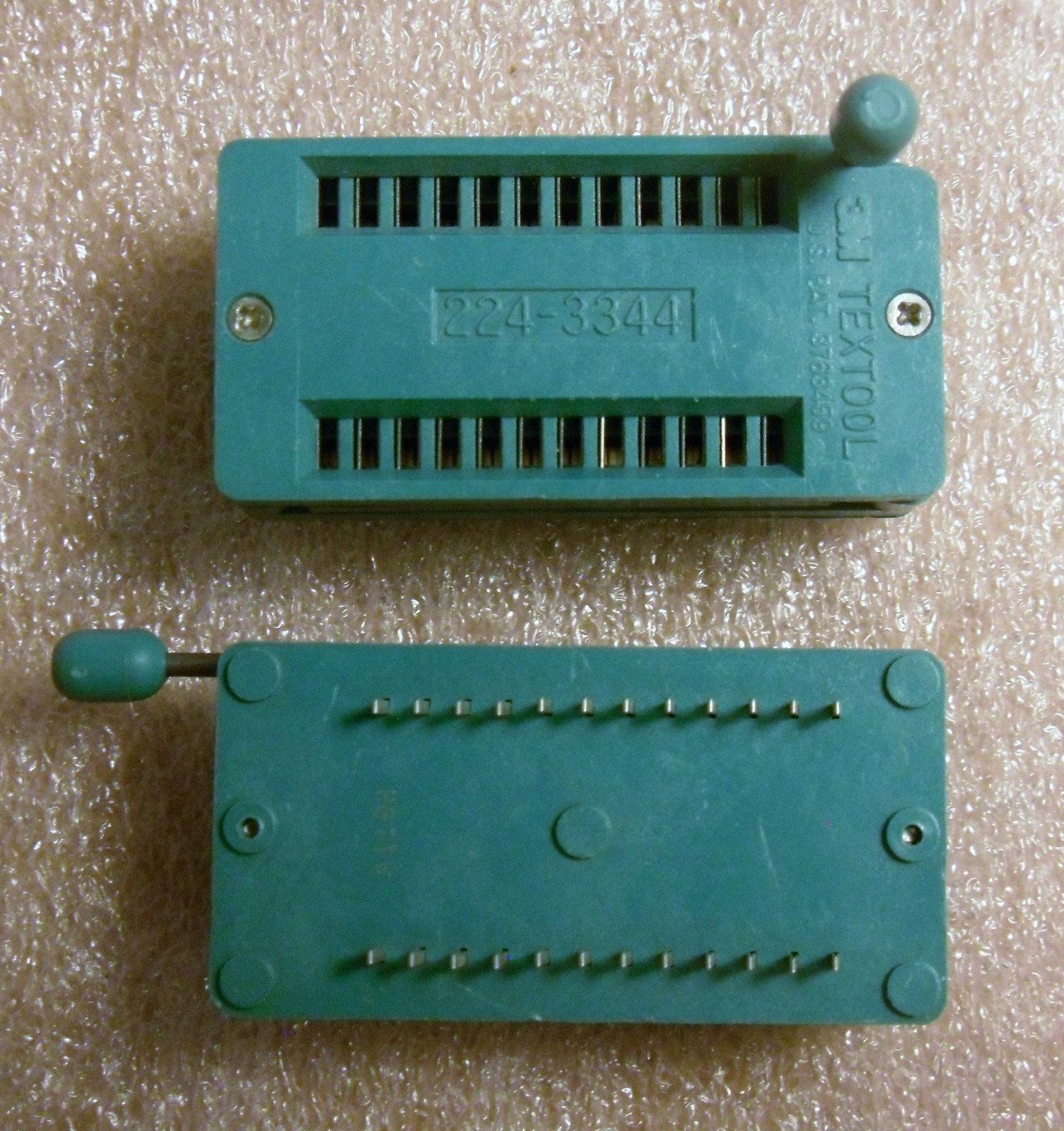 ZIF - Zero Insertion Force Sockets - TexTool - Aries - Yamaichi - AMP - NEW
