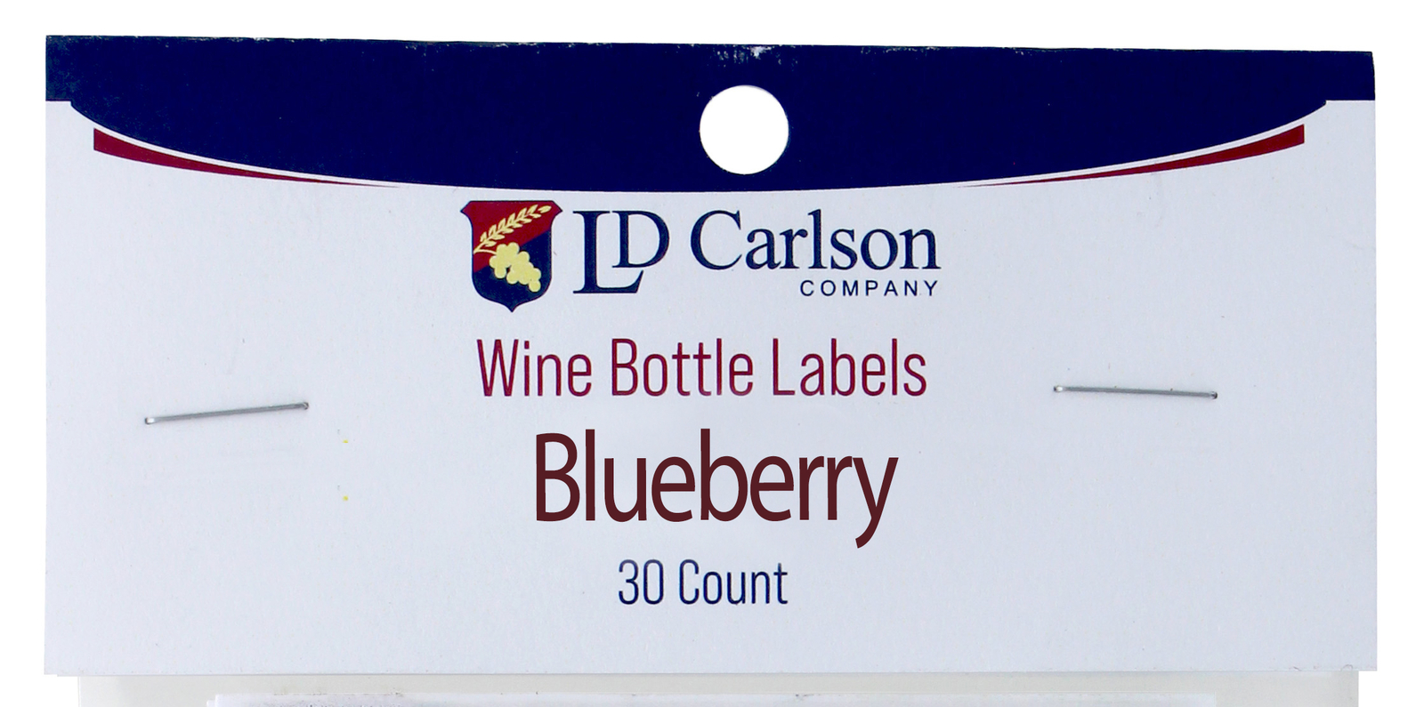 Blueberry Wine Labels 30/Pack Mist Collection