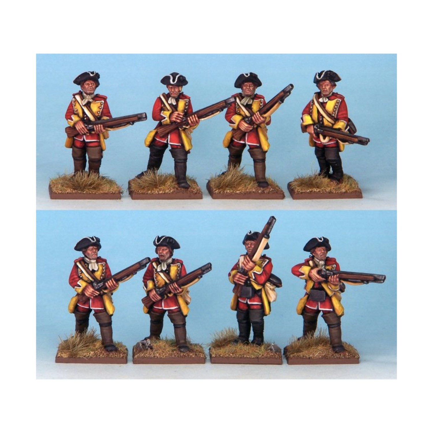 North Star Historical Mini 28mm British Regular Infantry Pack New
