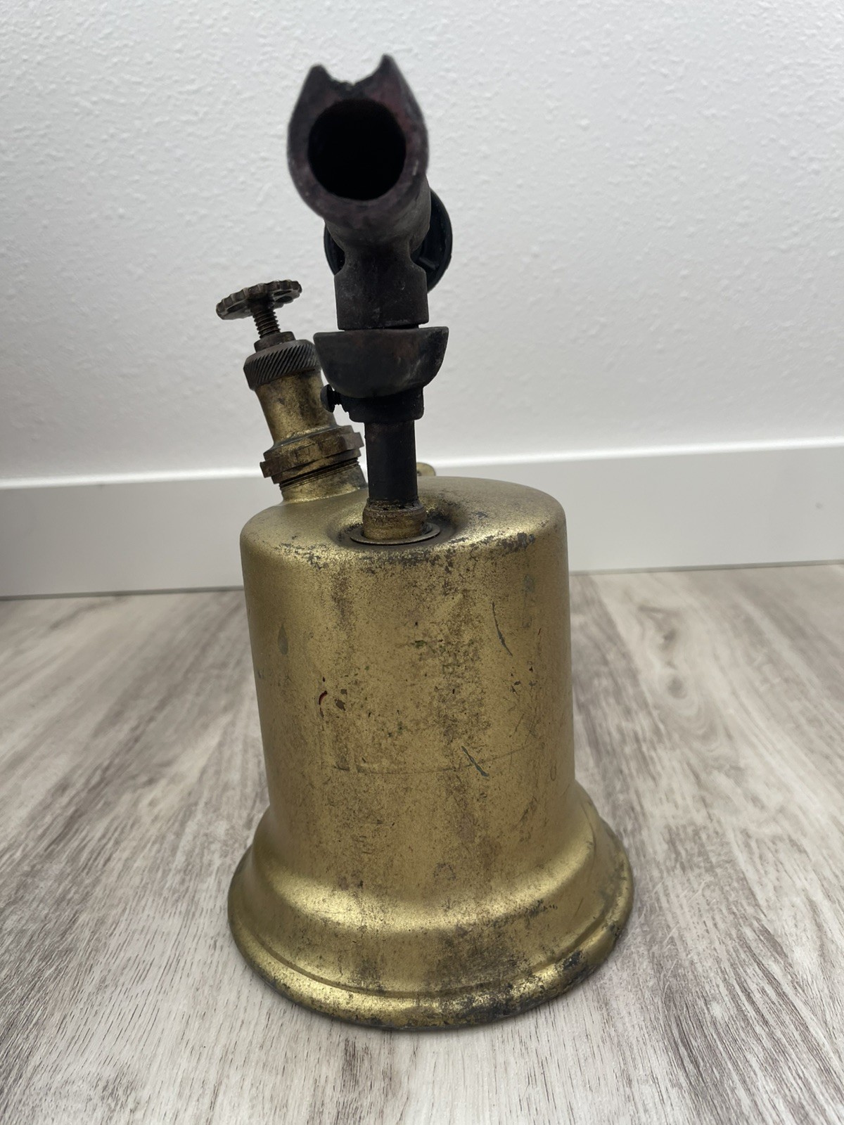 Vintage Brass Gasoline Blow Torch
