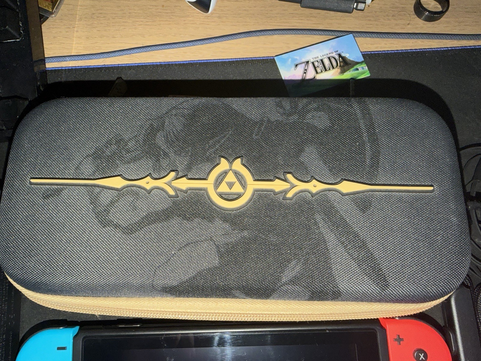 Nintendo Switch Console Bundle with Zelda Carrying Case, Joy-Con, Accessories