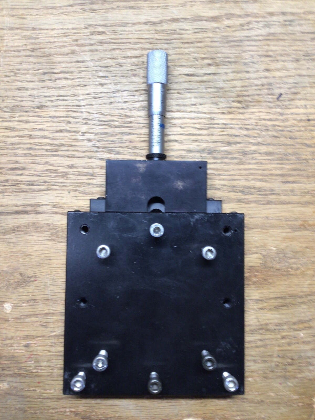 PARKER MANUAL X, Y, Z  5" LINEAR STAGE POSITIONERS CR4400 CR 4431 USED