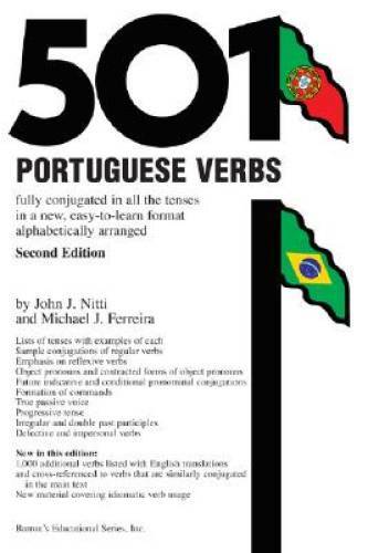 501 Portuguese Verbs (Barron's 501 Portuguese Verbs) - Paperback - GOOD