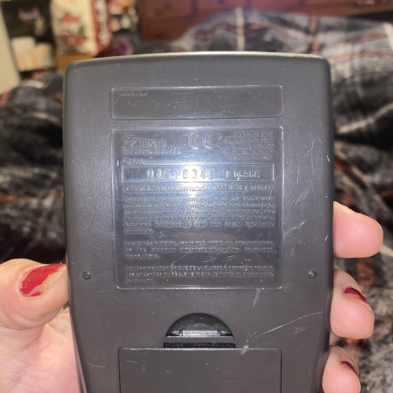 texas instruments ti-83 calculator