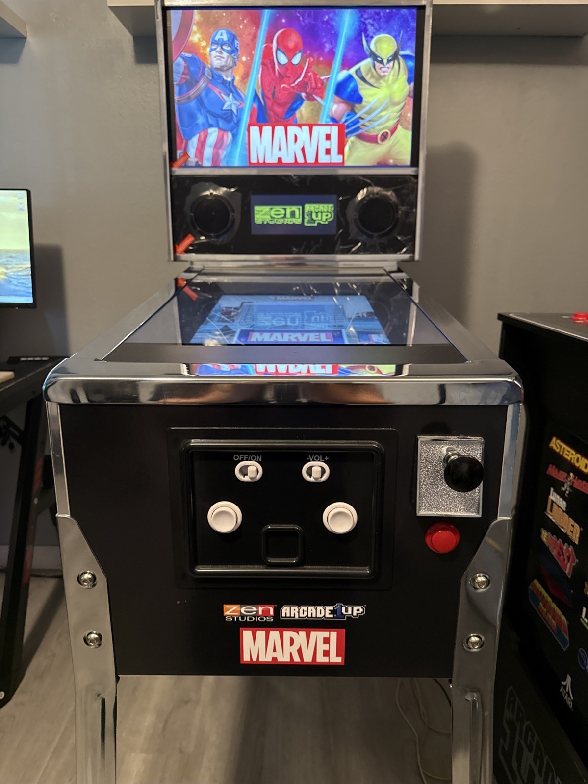 Arcade1up Marvel Video Pinball Machine