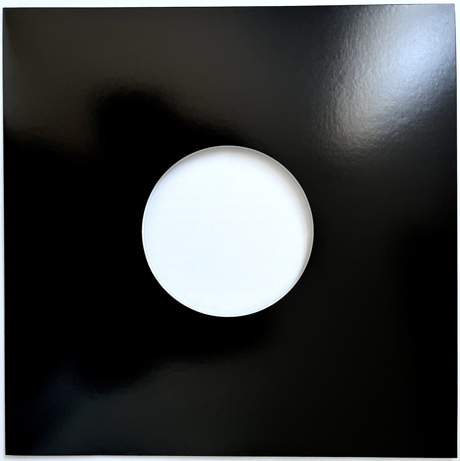 10 x 10" Card Black Vinyl Record Sleeves 350 GSM High Quality New Fast Dispatch