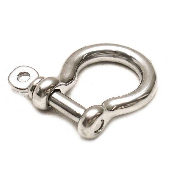 SHORELINE SL52066 ANCHOR SHACKLE 550 POUND 1 1/8" STAINLESS STEEL MARINE BOAT
