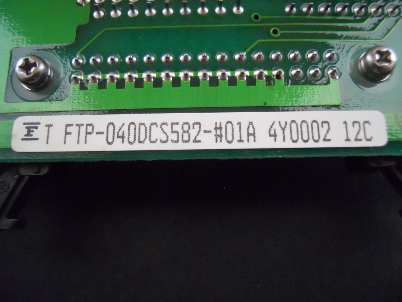 Fujitsu Thermal Printer Interface Board FTP-040DCS582 - #01A