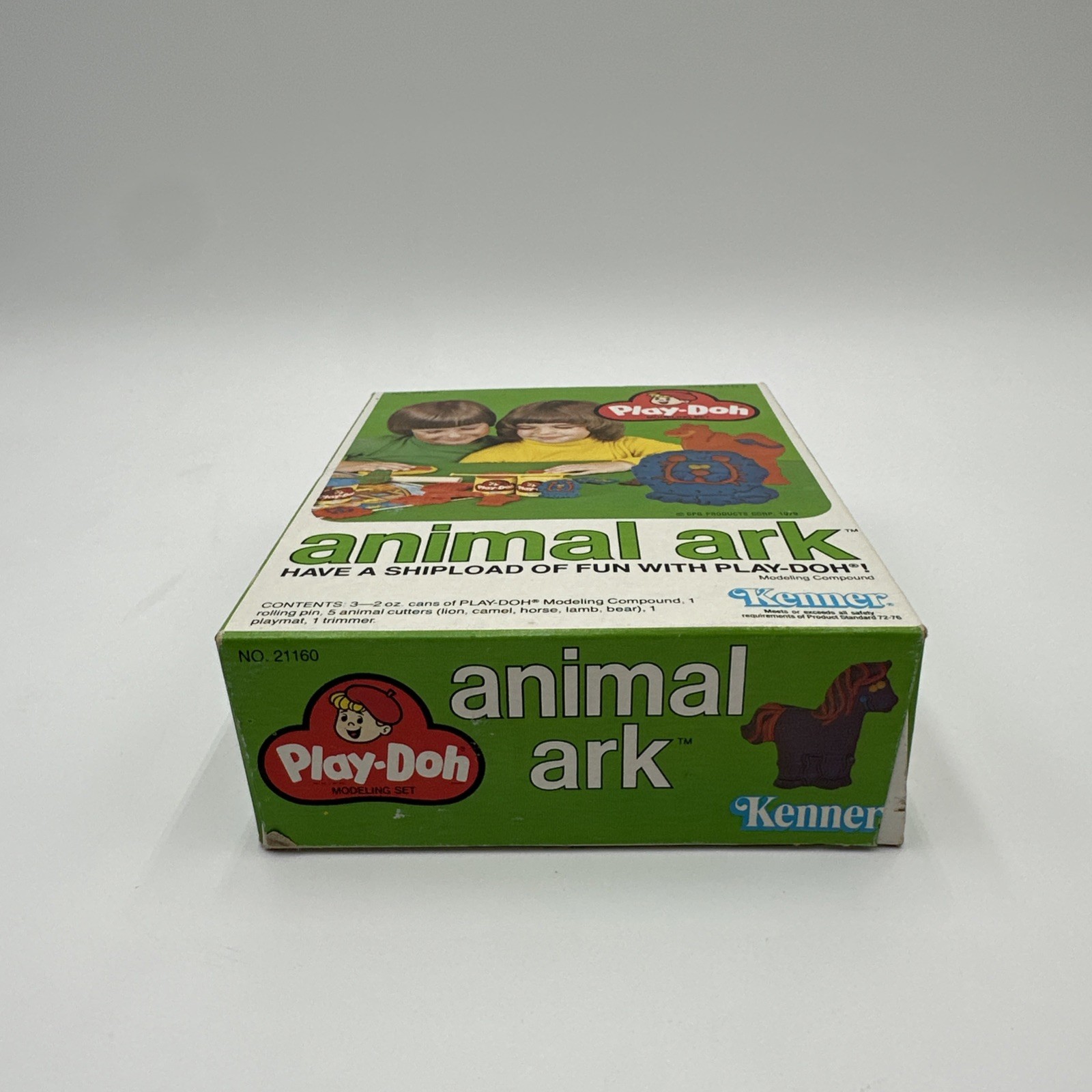 Play-Doh Vintage Kenner Animal Ark Set Sealed Box Original Kenner Mint!