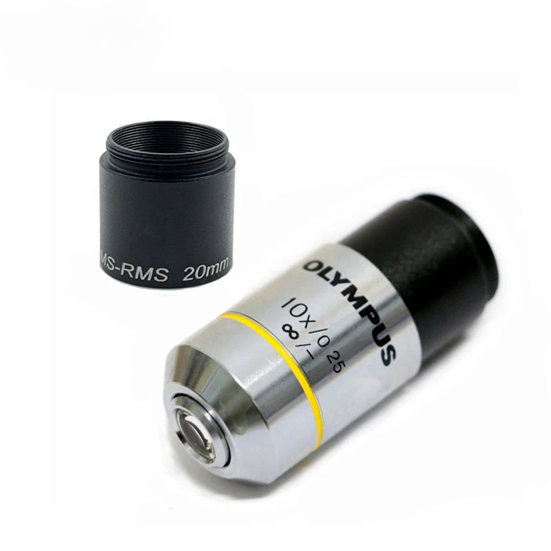 5-30mm Microscope Objective RMS Extenders Parfocal Length Extension Ring Adapter