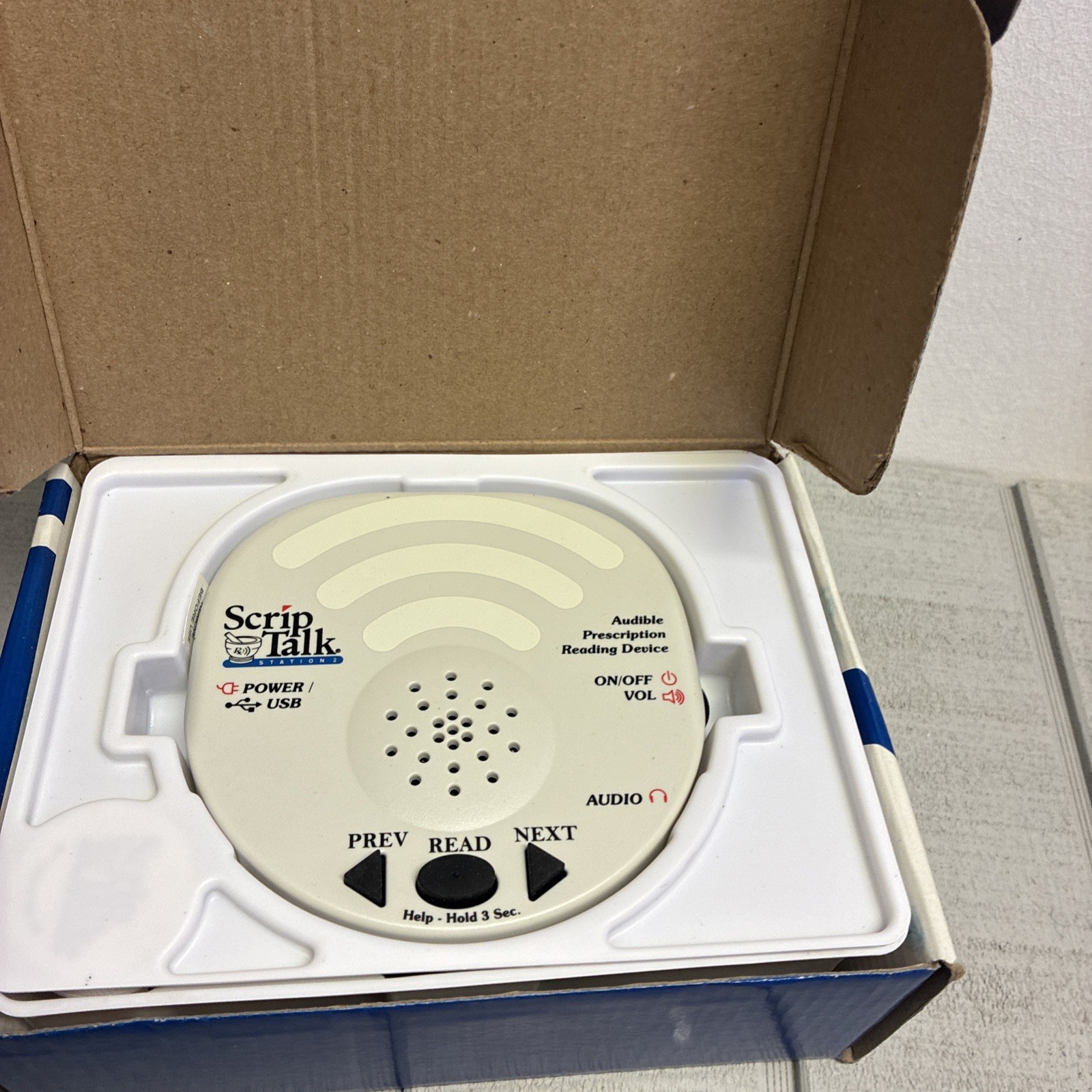 SCRIP TALK Station 2 Prescription Reading Device SCRIPT Assistance