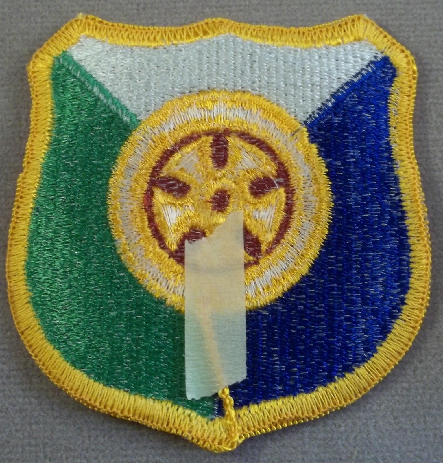 US Army 319th Transportation Brigade Full Color Merrowed Edge Patch
