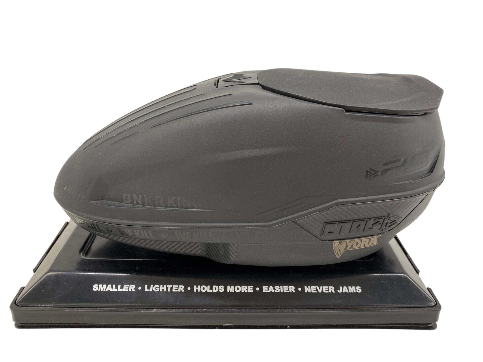 BunkerKings CTRL +20 Black Paintball Hopper Loader