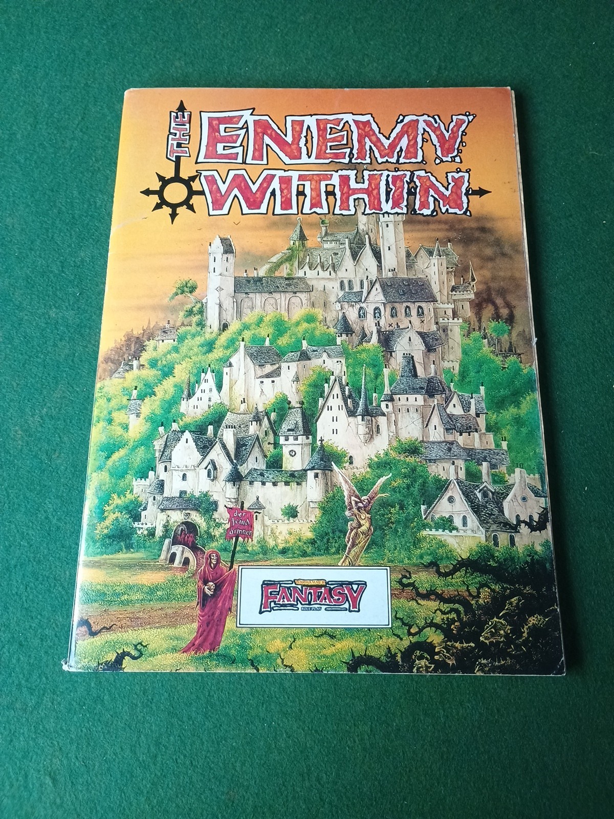 Warhammer Fantasy Role Play, The Enemy Within 1986, With Map
