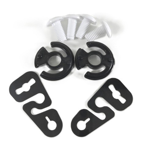 Arai Helmets WHITE Screw Set Tensioner Clips XD XD3 XD4 XD-4 Screws
