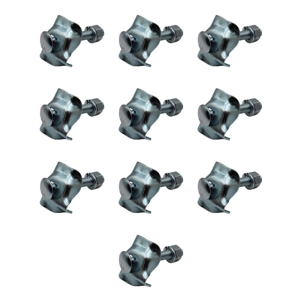 To Fits New Holland hay rake teeth hold down clips-10 pack 256 258 56 55 57