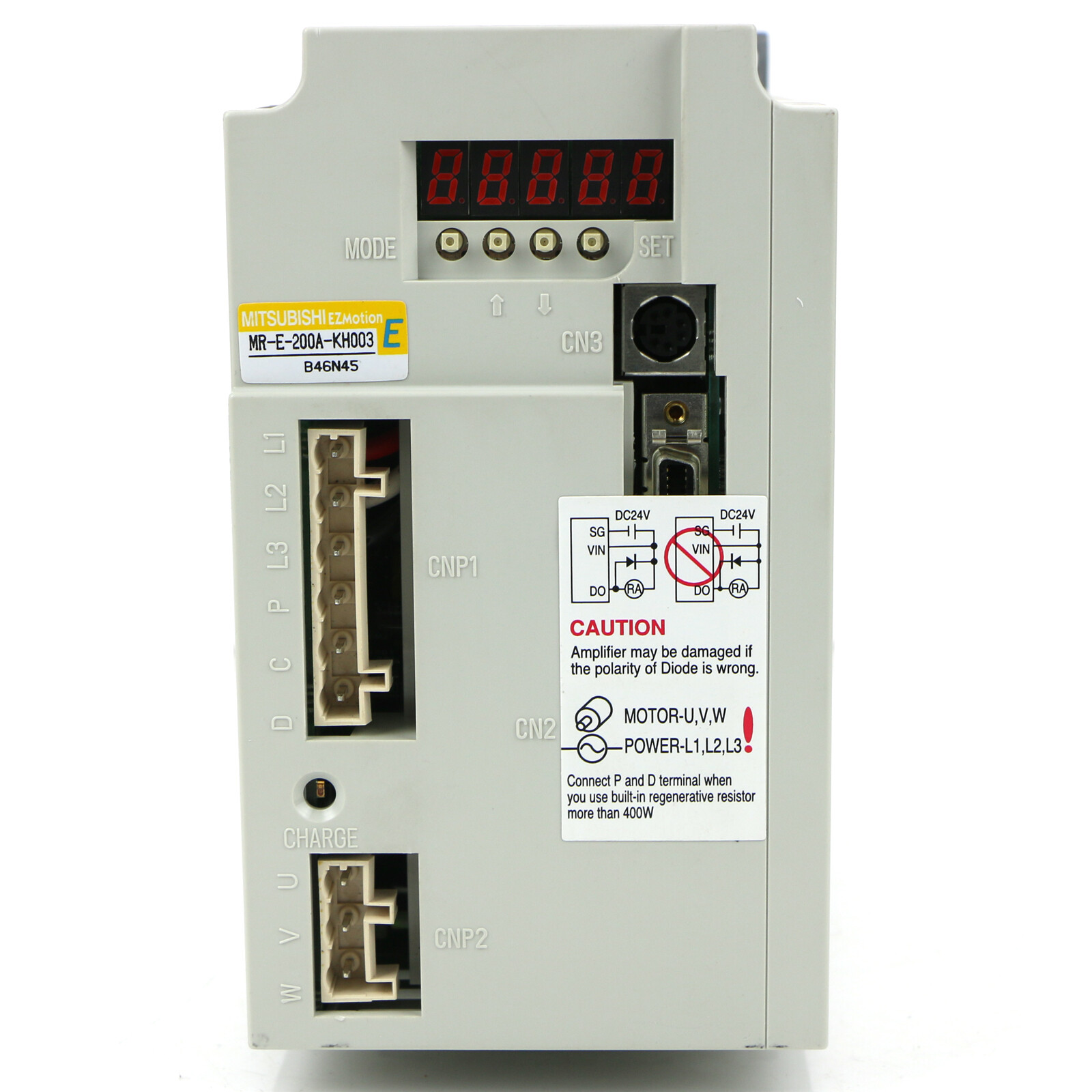 NEW MITSUBISHI MR-E-200A-KH00 wbr/ 3 AC Servo Amplifier Drive 3-PH Controller