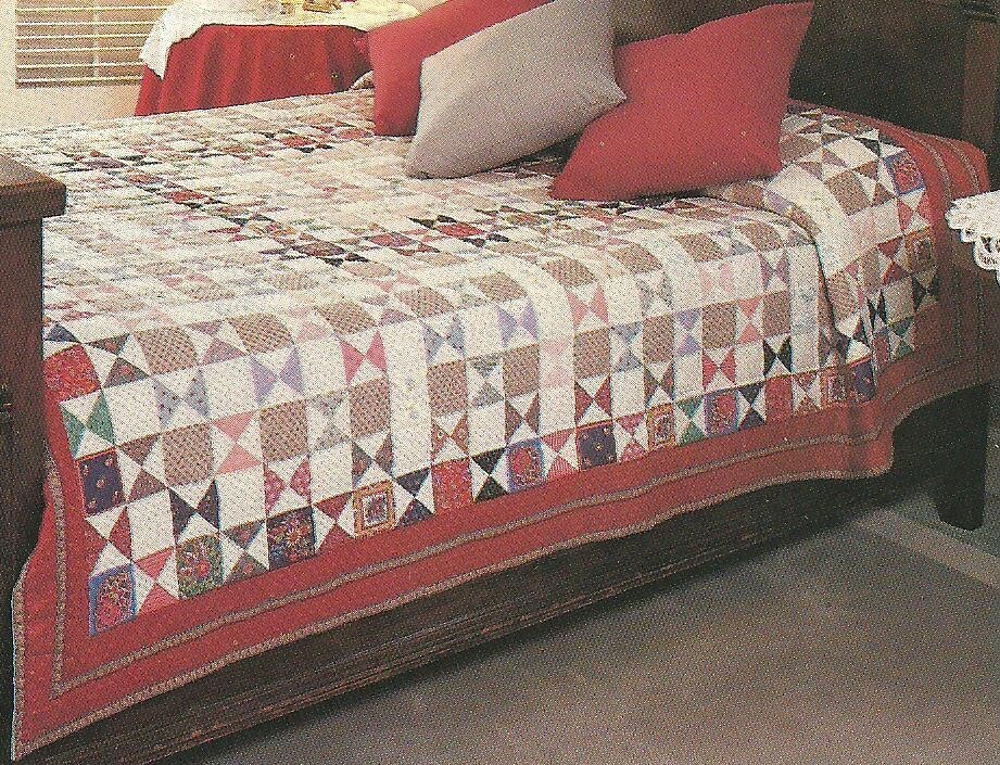 Invisible Stars Quilt quilting pattern instructions
