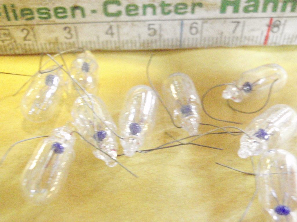 RARE!16-24V SOLDERING BULB D7x15mm 10x 19370-155