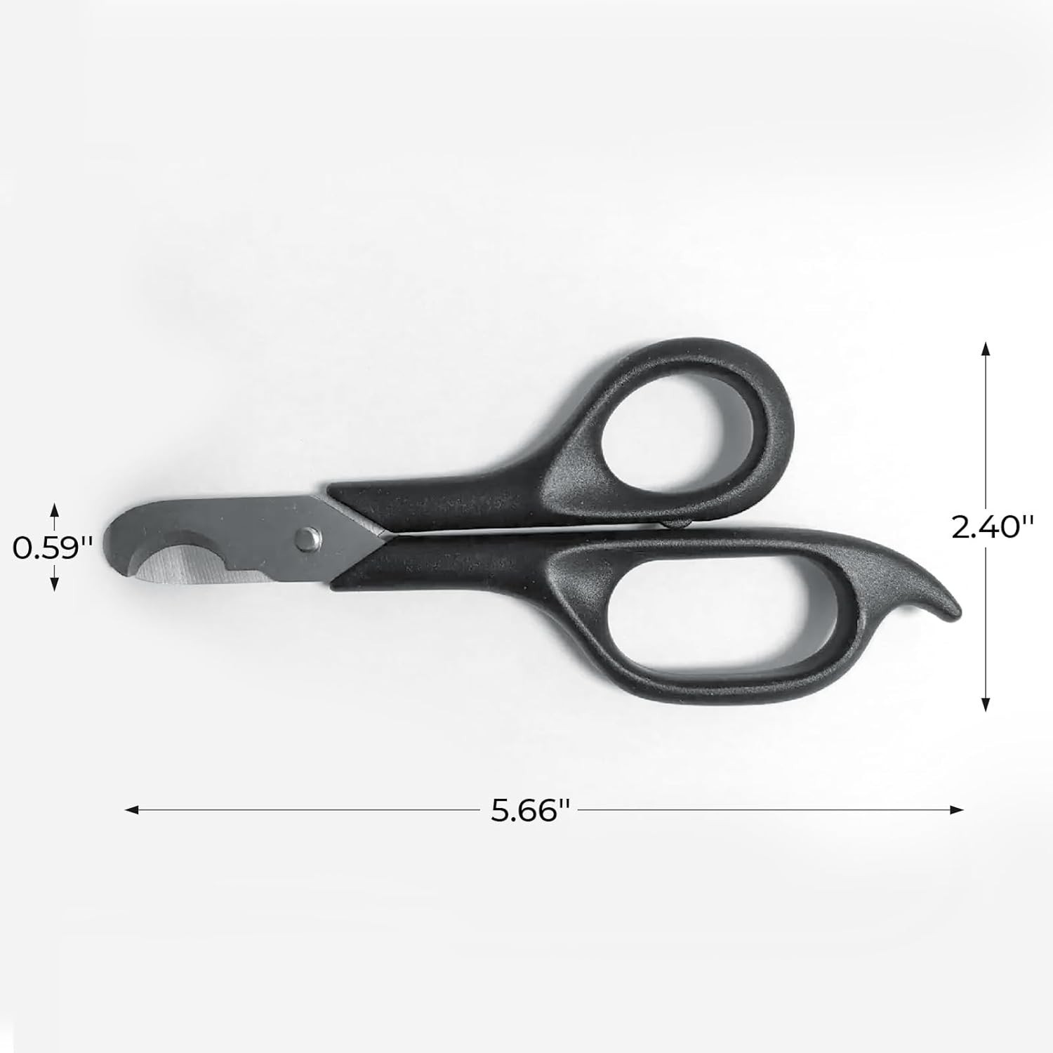 AUVON Scissors-Shaped Pill Cutter, Sharp Blade Pill Splitter for Easily Dividing