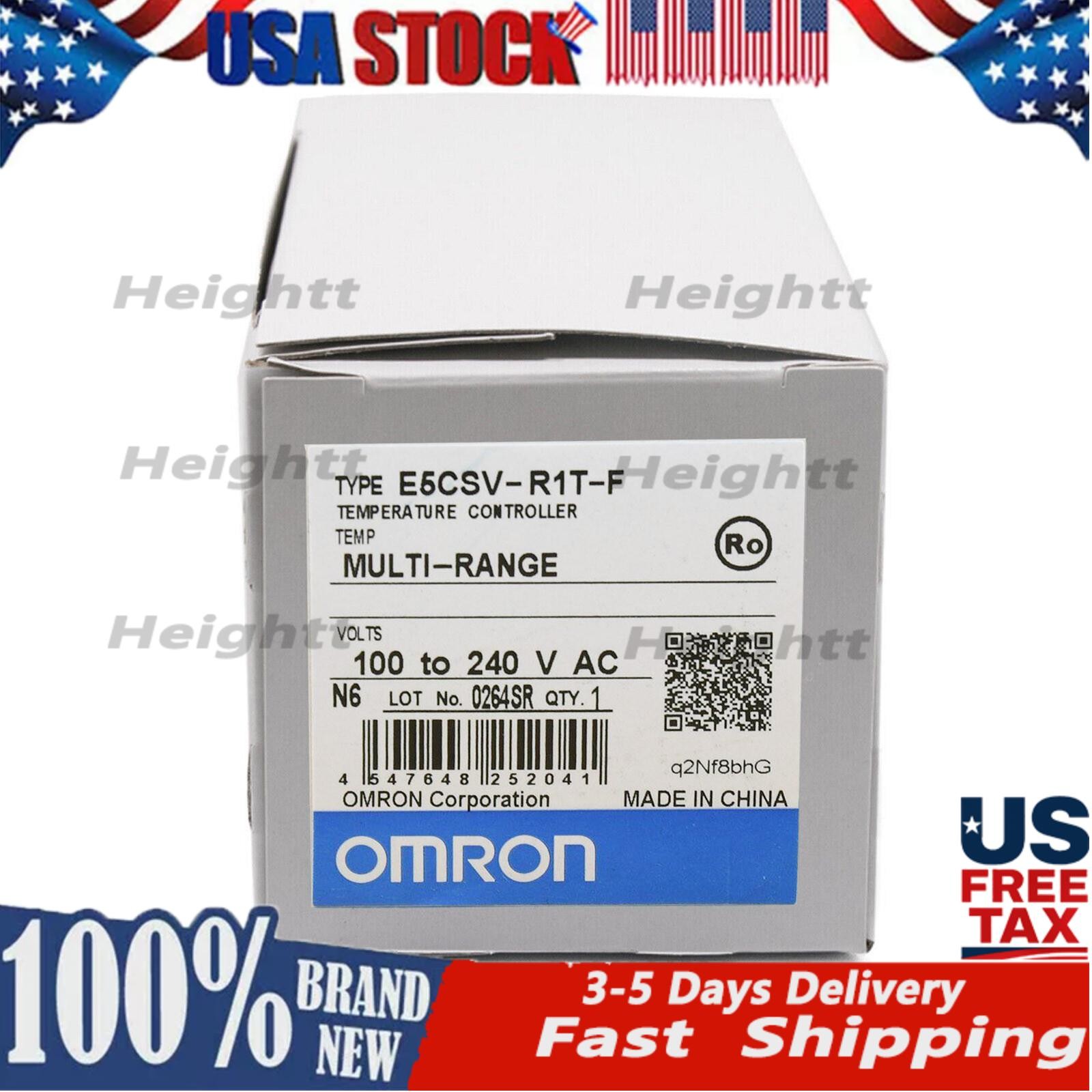 Brand New In Box Omron E5CSV-R1T-F E5CSVR1TF Temperature Controller