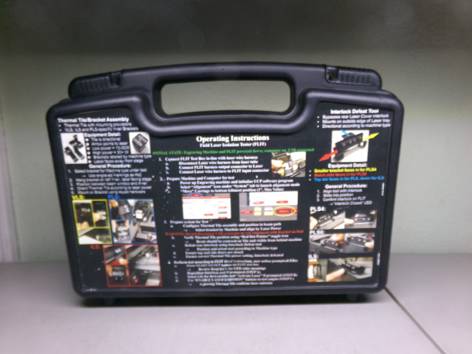 FIELD LASER ISOLATION TESTER (FLIT)
