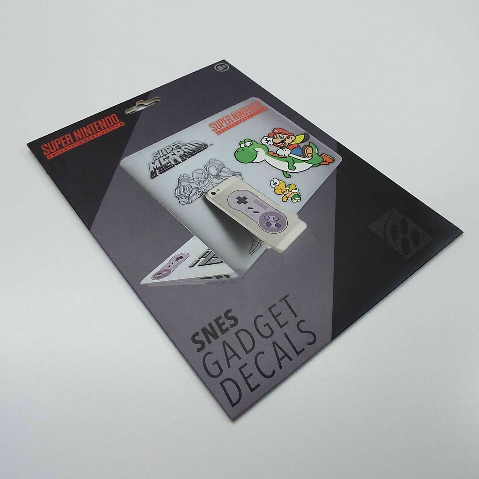 Officially Licensed Nintendo Retro Style SNES Gadget Decal Sticker Set Free Ship