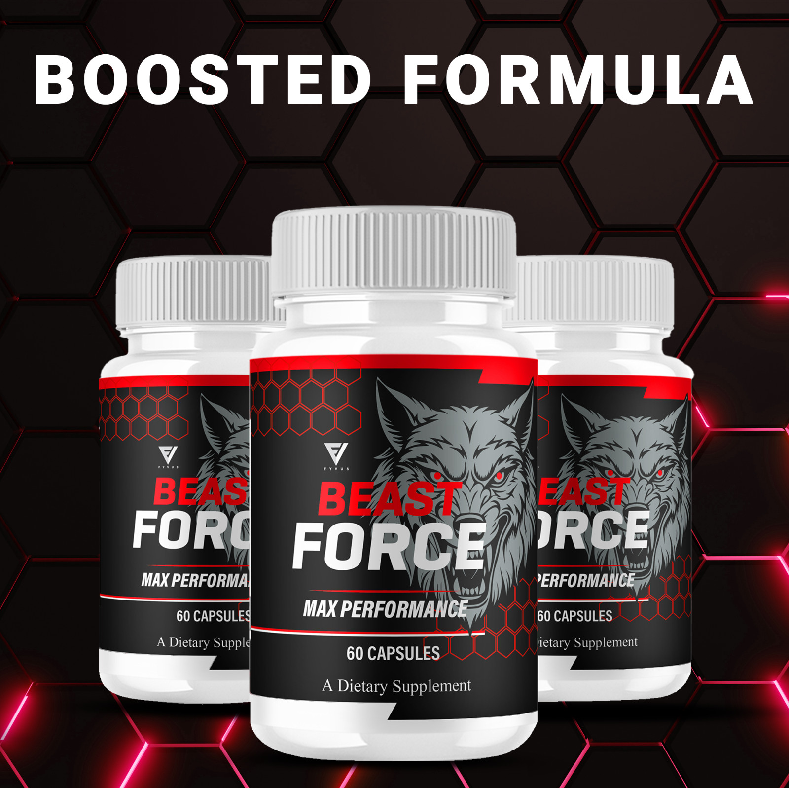 Beast Force Pills BeastForce Maximum Performance Formula (60 Capsules)