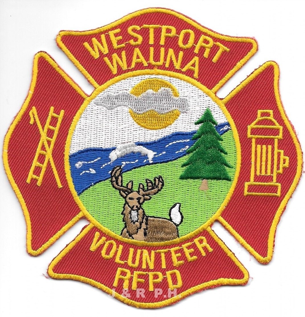 Westport Wauna  Rural Fire Protection Dist., OR  (4.5" x 4.5" size)  fire patch