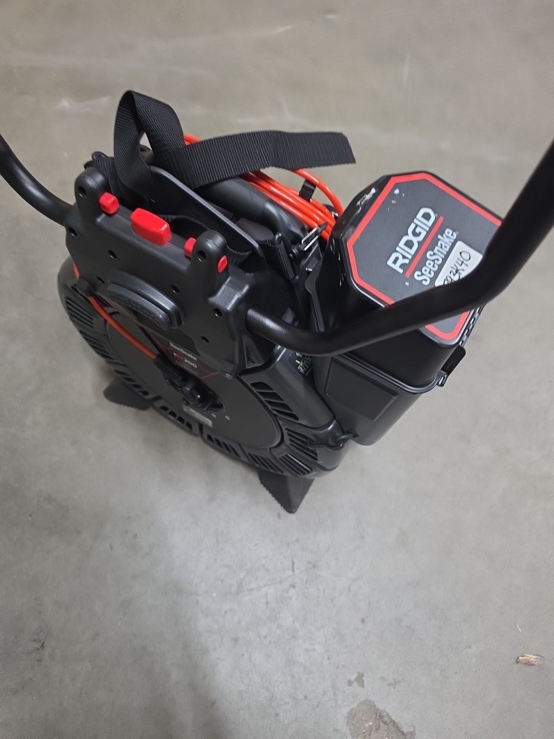 RIDGID RM200A Pipe Inspection Camera Reel,200 ft