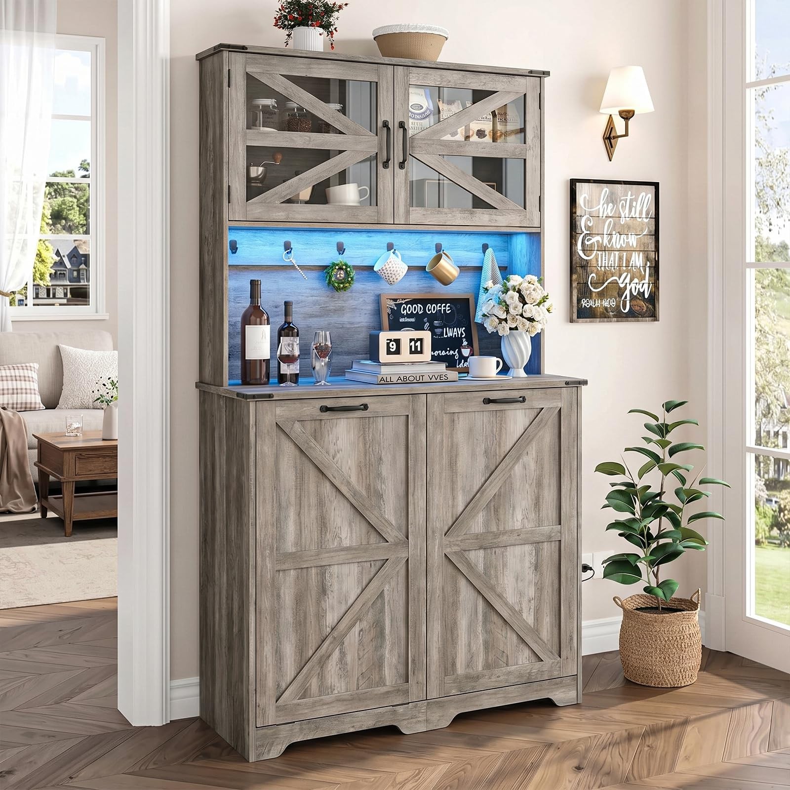 Kitchen Pantry Storage Cabinet