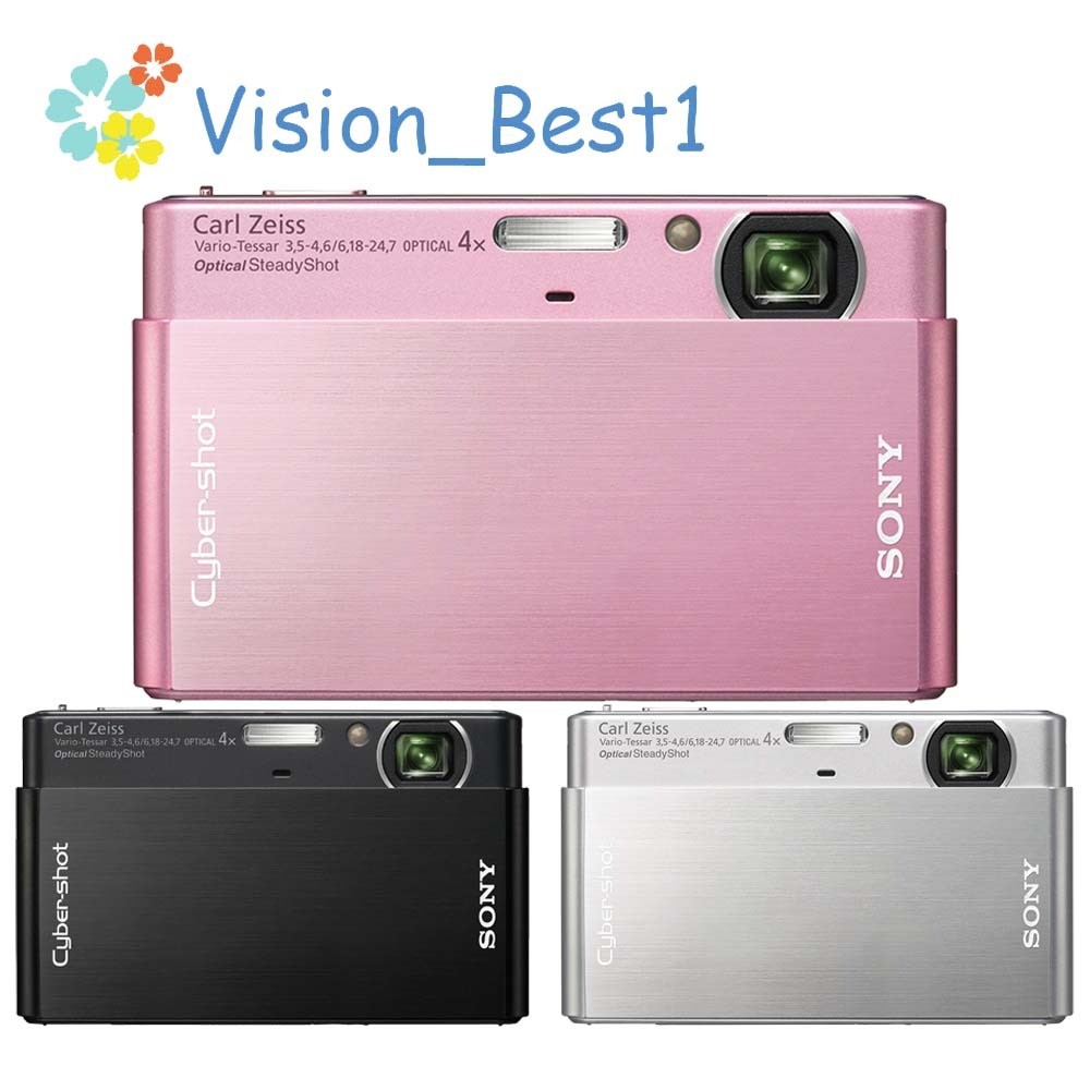 SONY Cyber Shot DSC-T77 Digital Camera 10.1MP 4x Optical Zoom Date/Time Stamp