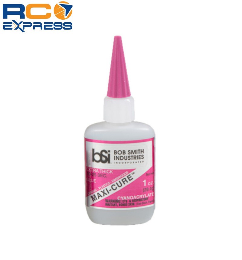 Bob Smith Industries Maxi-Cure 1 Ounce Extra Thick CA Glue BSI112