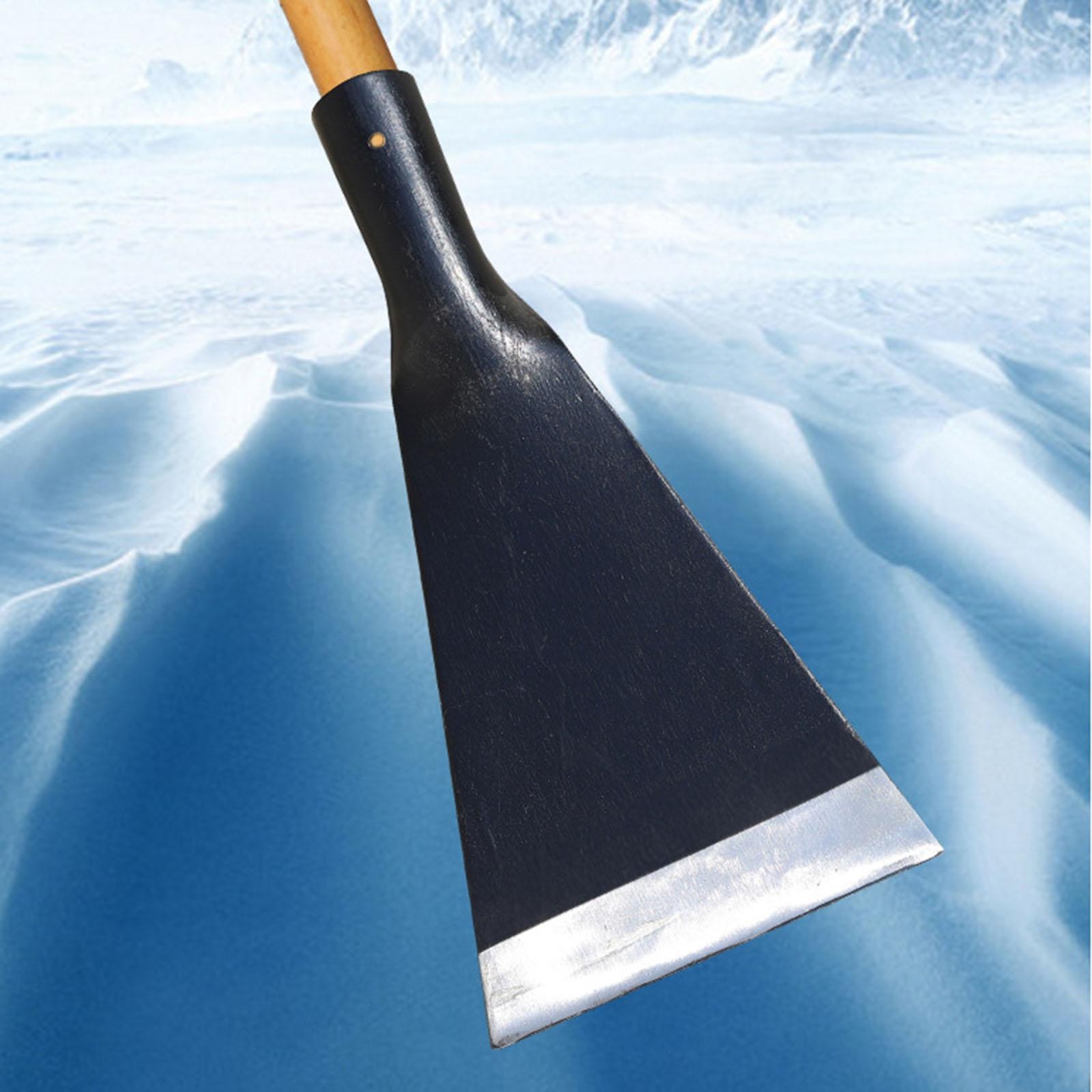 Ice Scraper Smooth Surface Ice Removal Tool for Driveway Patio Roads Steps