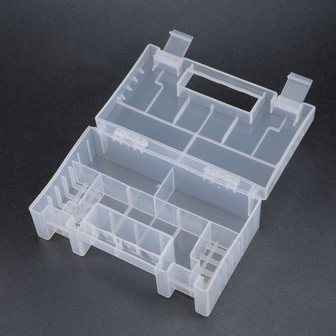 Battery Storage Case Protective Holder Container Transparent for AAA/AA Battery