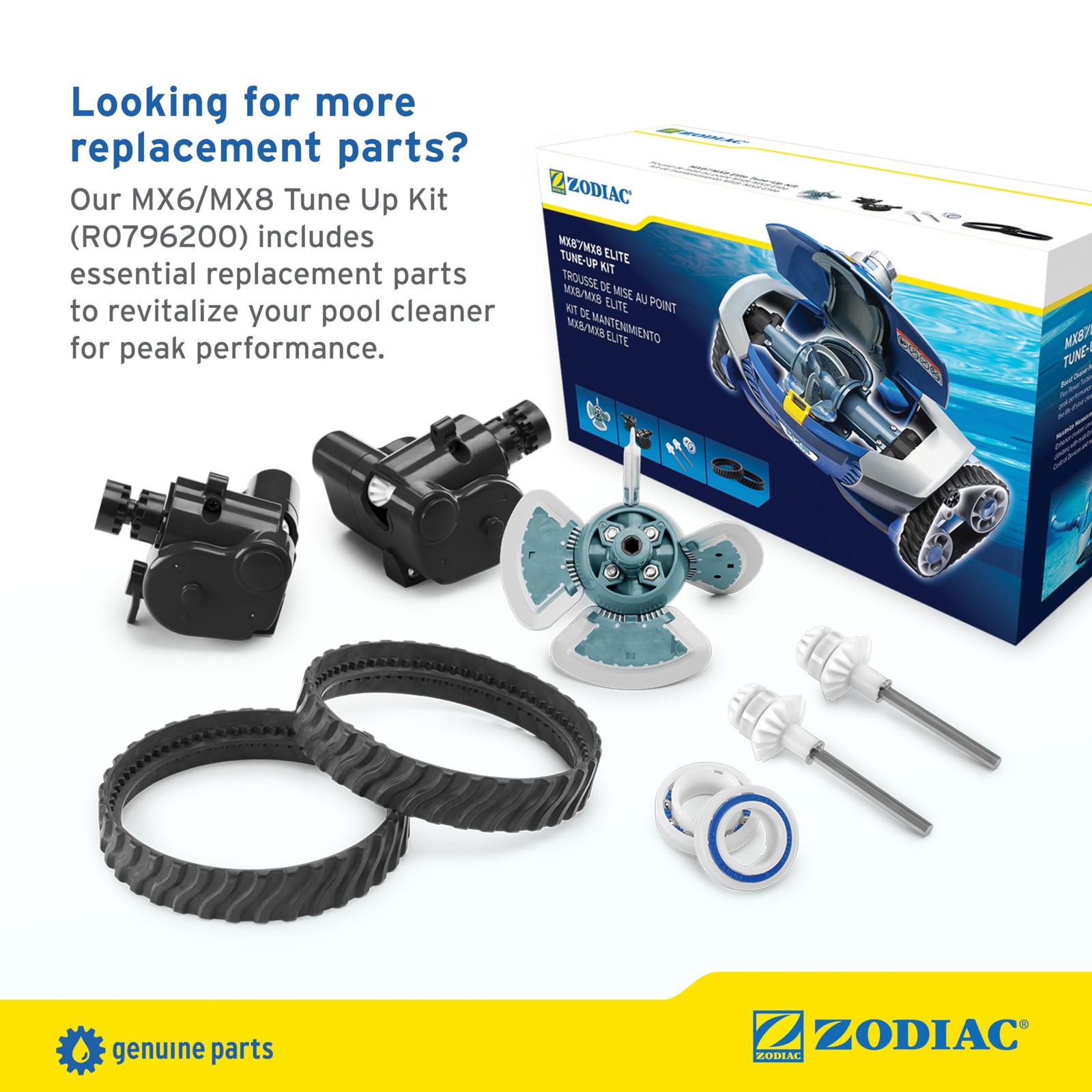 Zodiac MX8 Engine Assembly Replacement Kit R0524900
