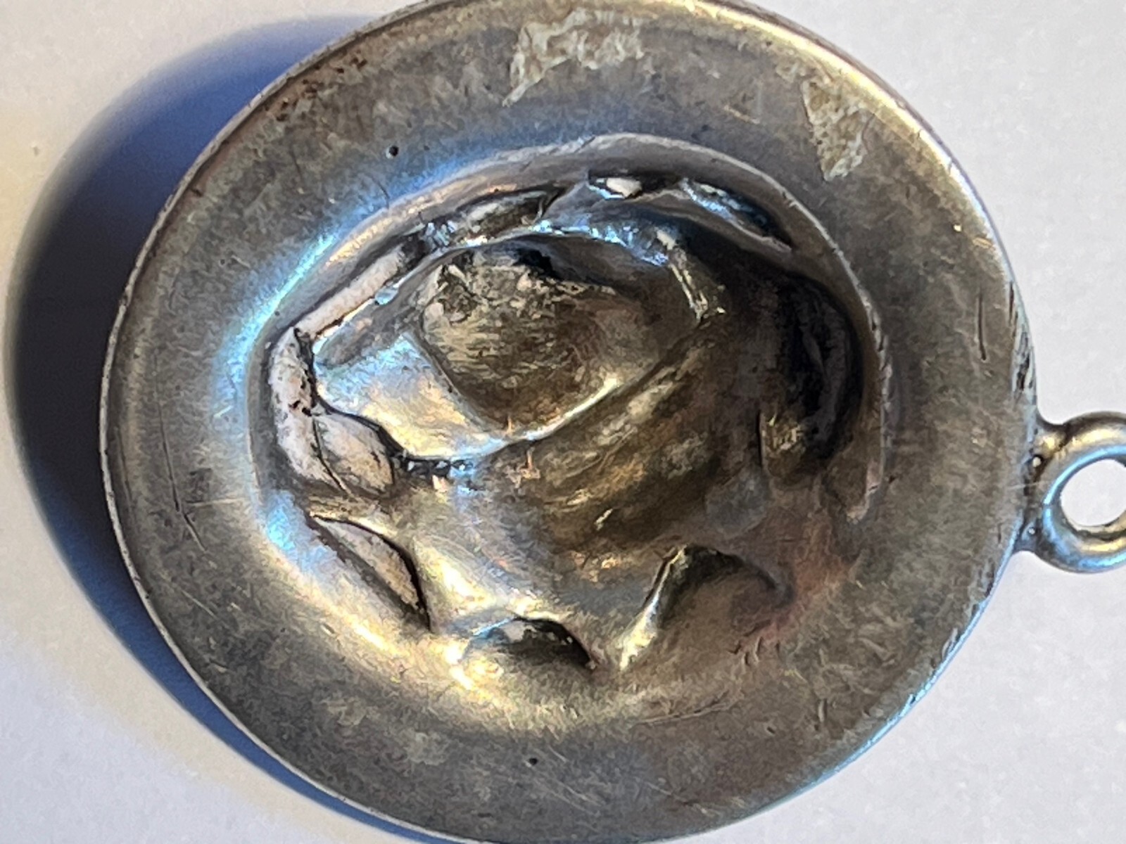 1891 Morgan Dollar Punch PUSH OUT Repousse 3D Coin Rare