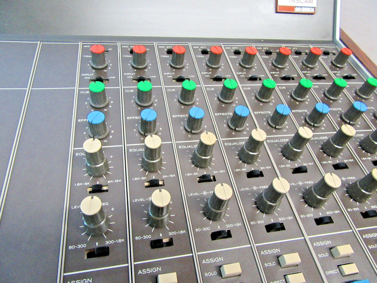 Vintage Tascam Model M-35EX expansion console mixer