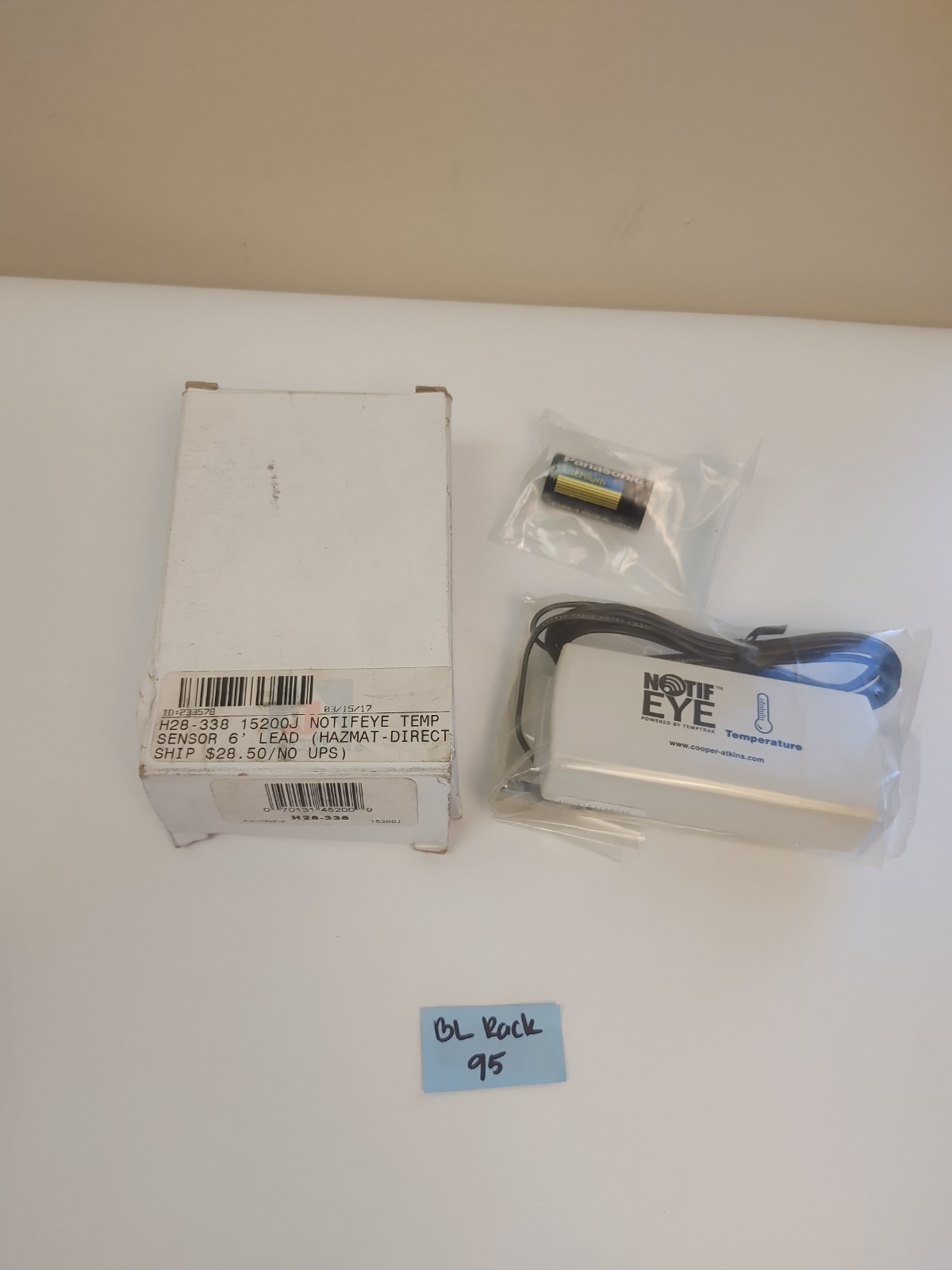 NotifEye Wireless Temperature Sensor with 6' lead