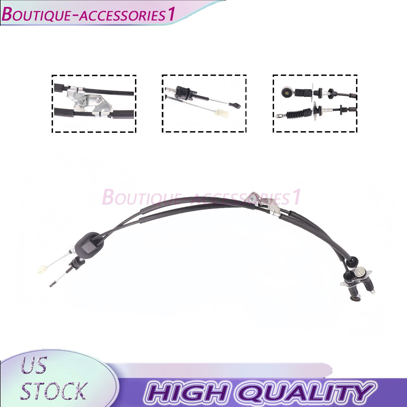 For Honda Accord K24 TSX 5/6 Speed 03-07 54310-SDA-L02 Manual Shifter Cables