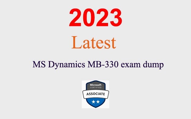 MS Dynamics MB-330 dump GUARANTEED (1 month update)