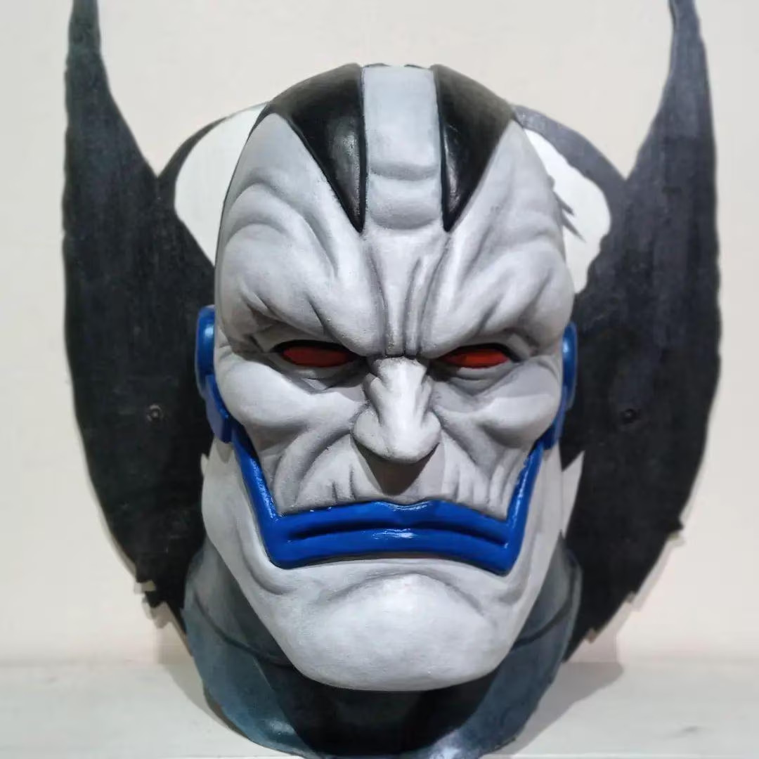 Apocalypse Mask X-Men Latex Cowl Cosplay Costume Prop Adult Size