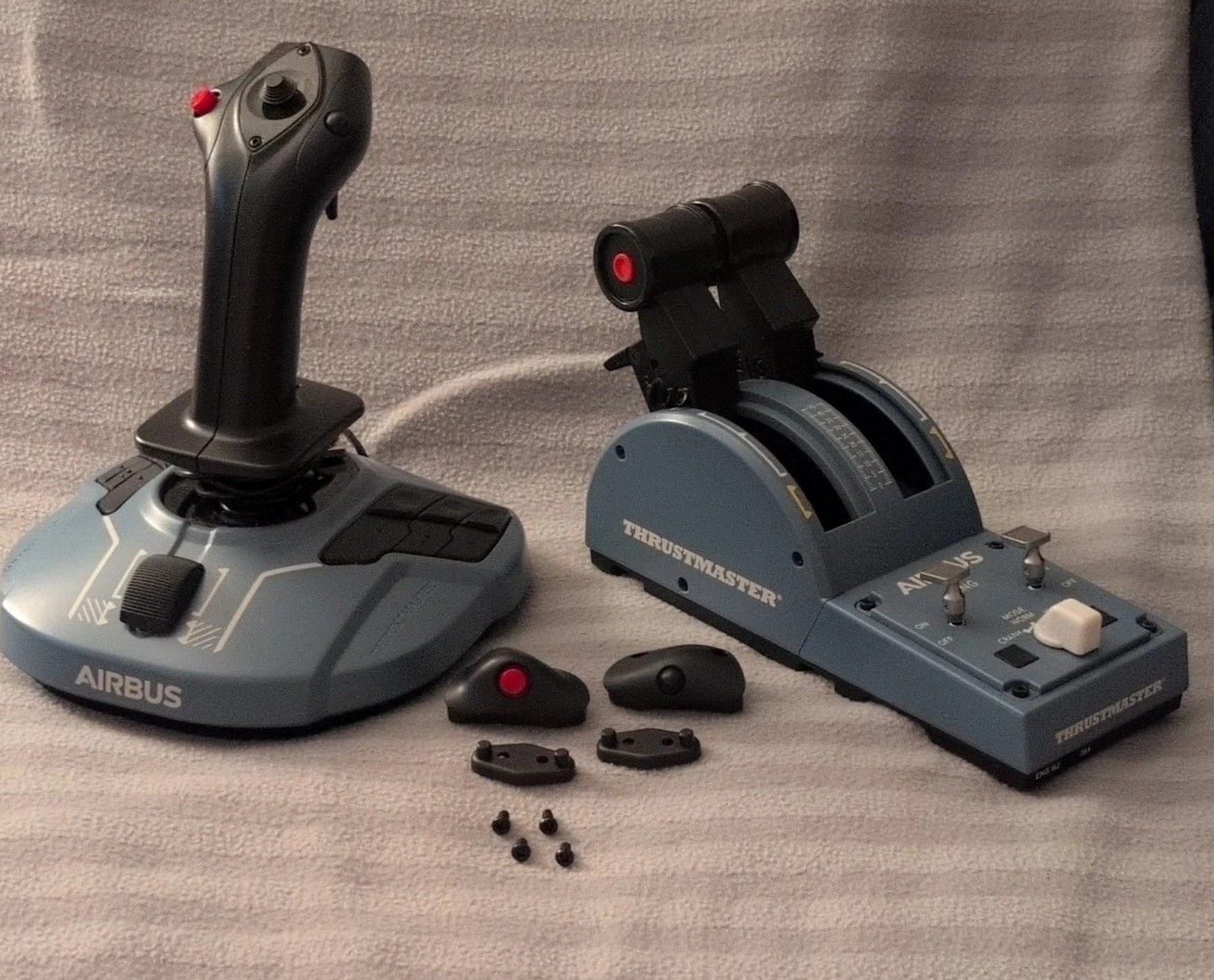 Special Airbus Edition Thrustmaster Sidestick & Joystick Bundle