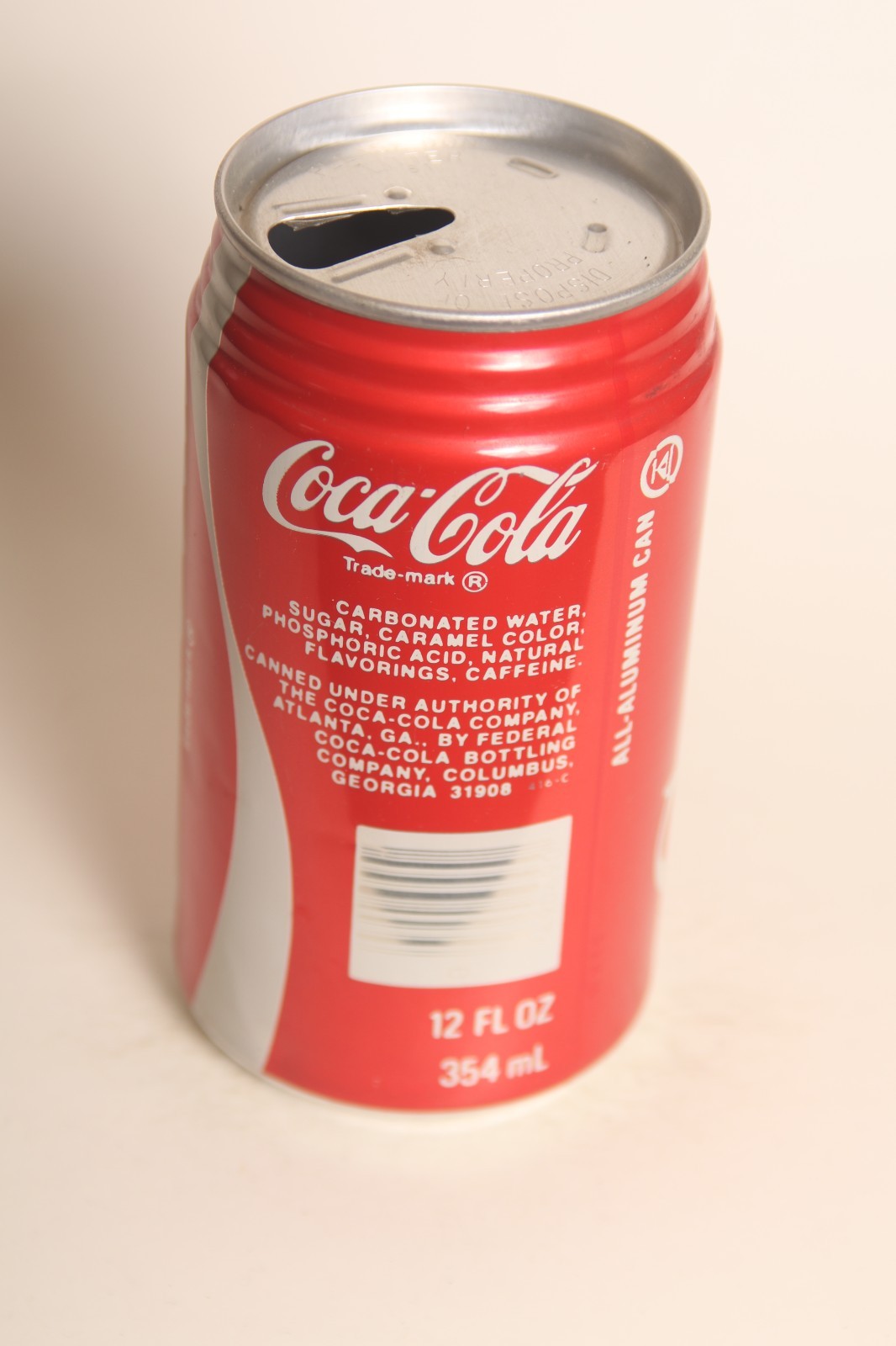 Coca-Cola soda can - 12oz
