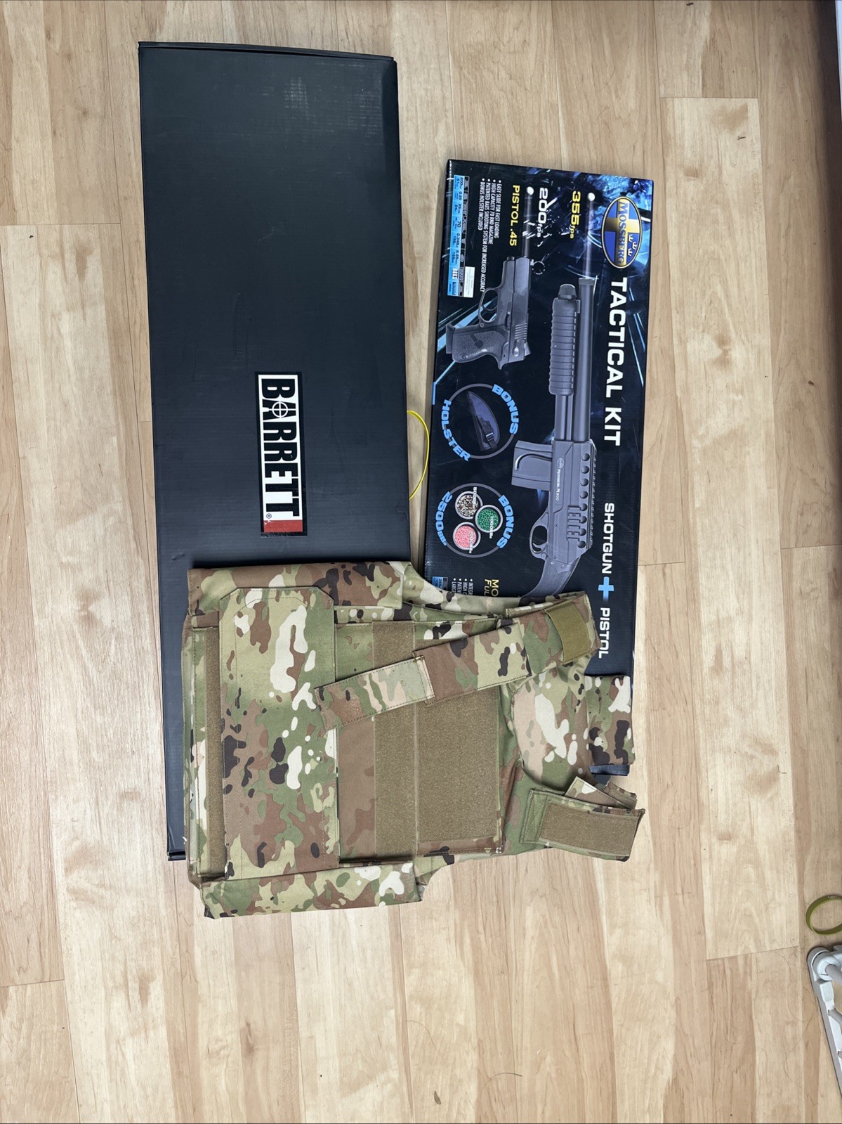 Airsoft Guns. Mossberg And  Barrett