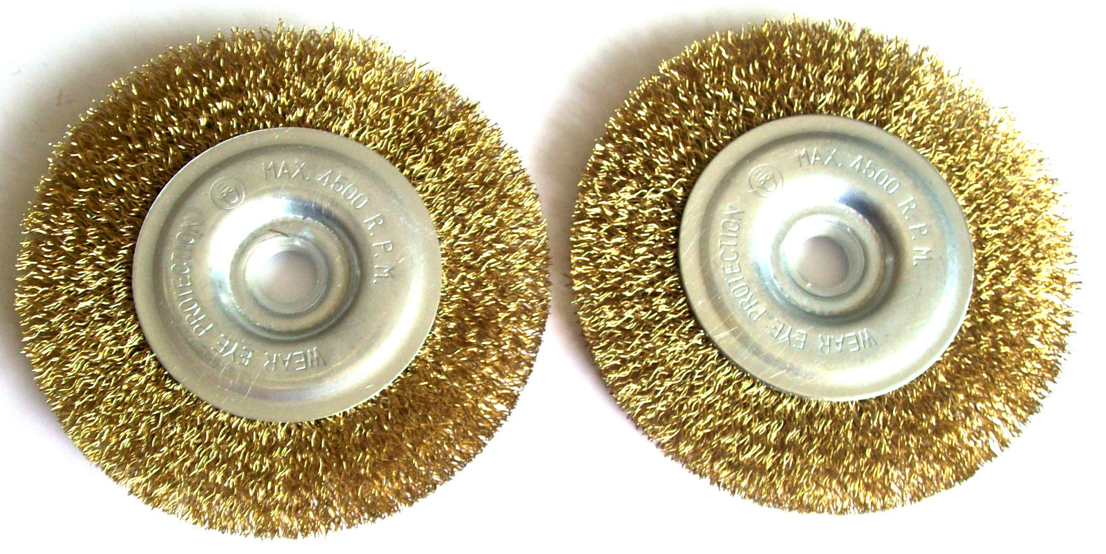 2pcs CALHAWK 4-1/2" CRIMPED STEEL WIRE WHEELS FOR ANGLE GRINDER CZWW45