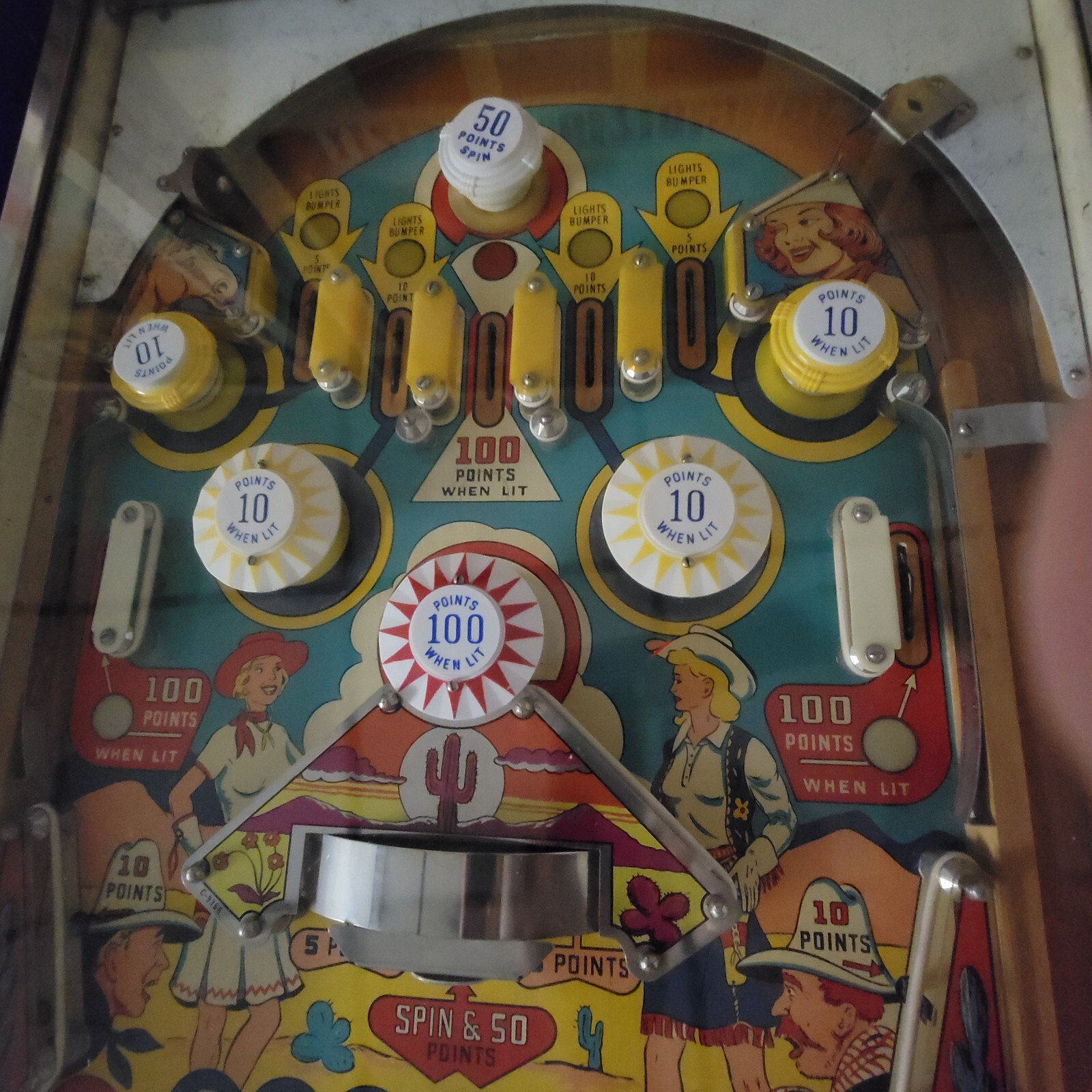 Cowpoke Pinball Machine