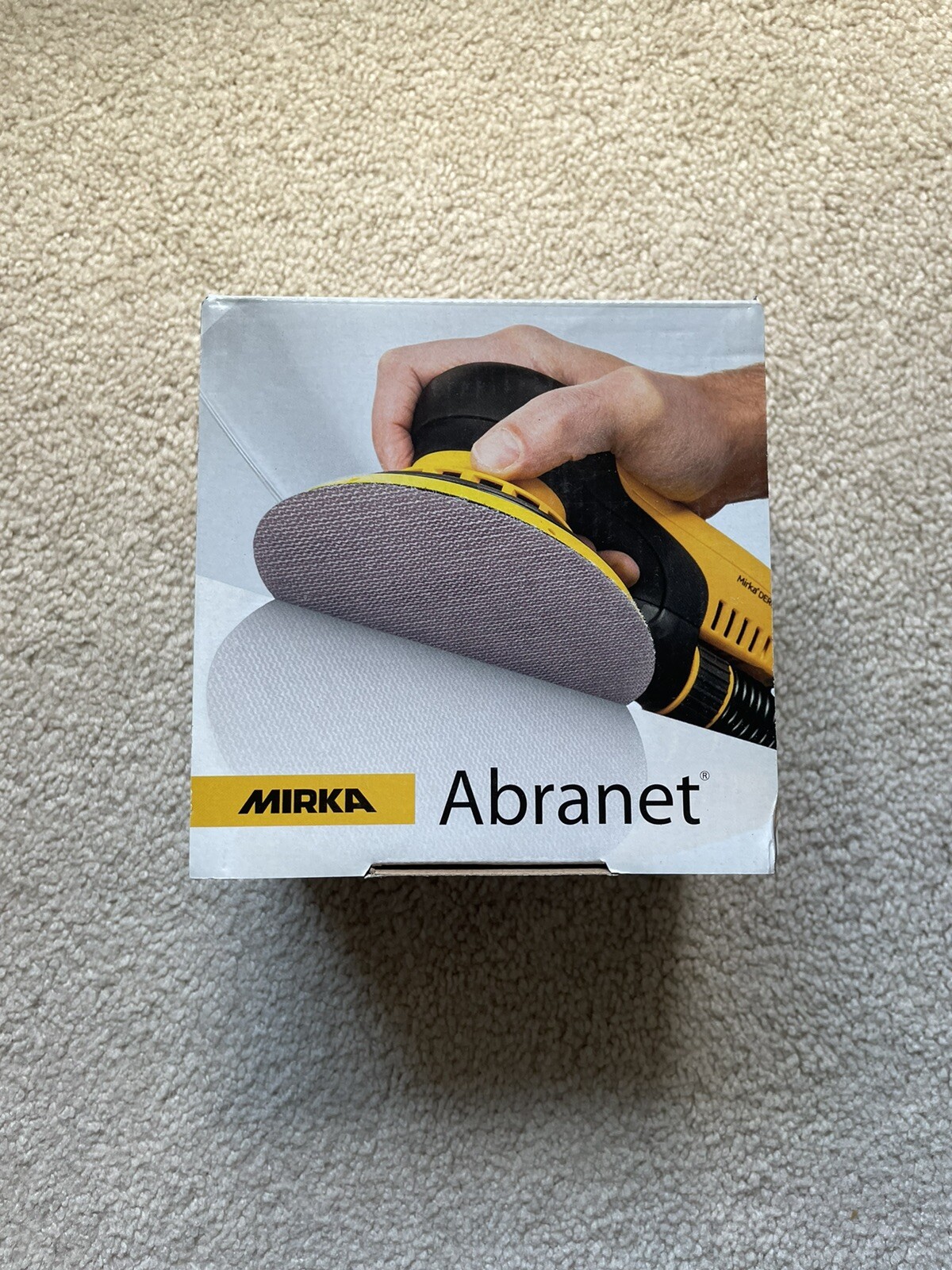 *NEW* Mirka 9A-232-600 ABRANET 5" Hook and Loop Disc - 600 Grit - 50 Pack