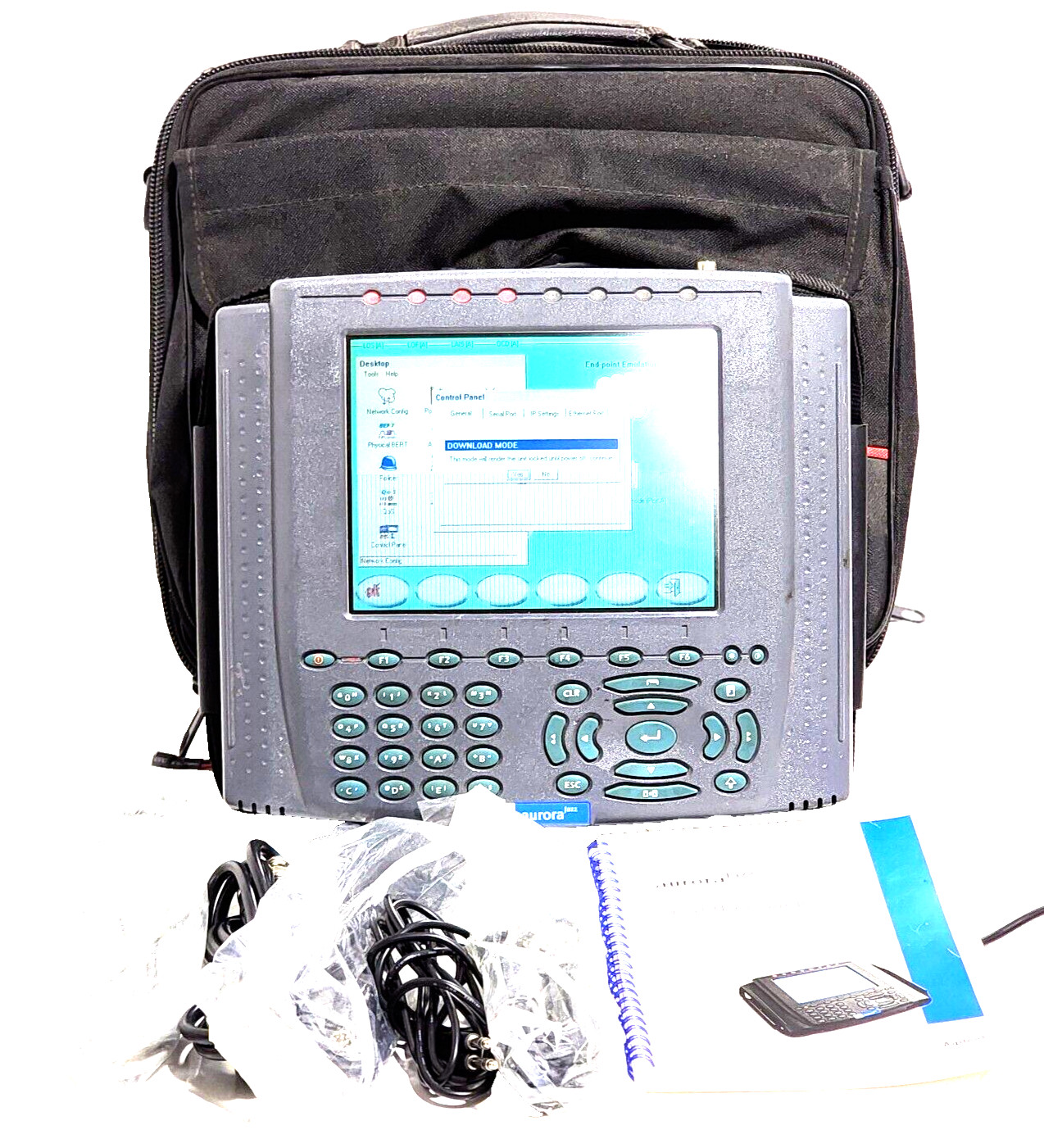 Aurora Jazz Analyzer Agilent N1737A Missing battery covers  For Parts/ Repair..